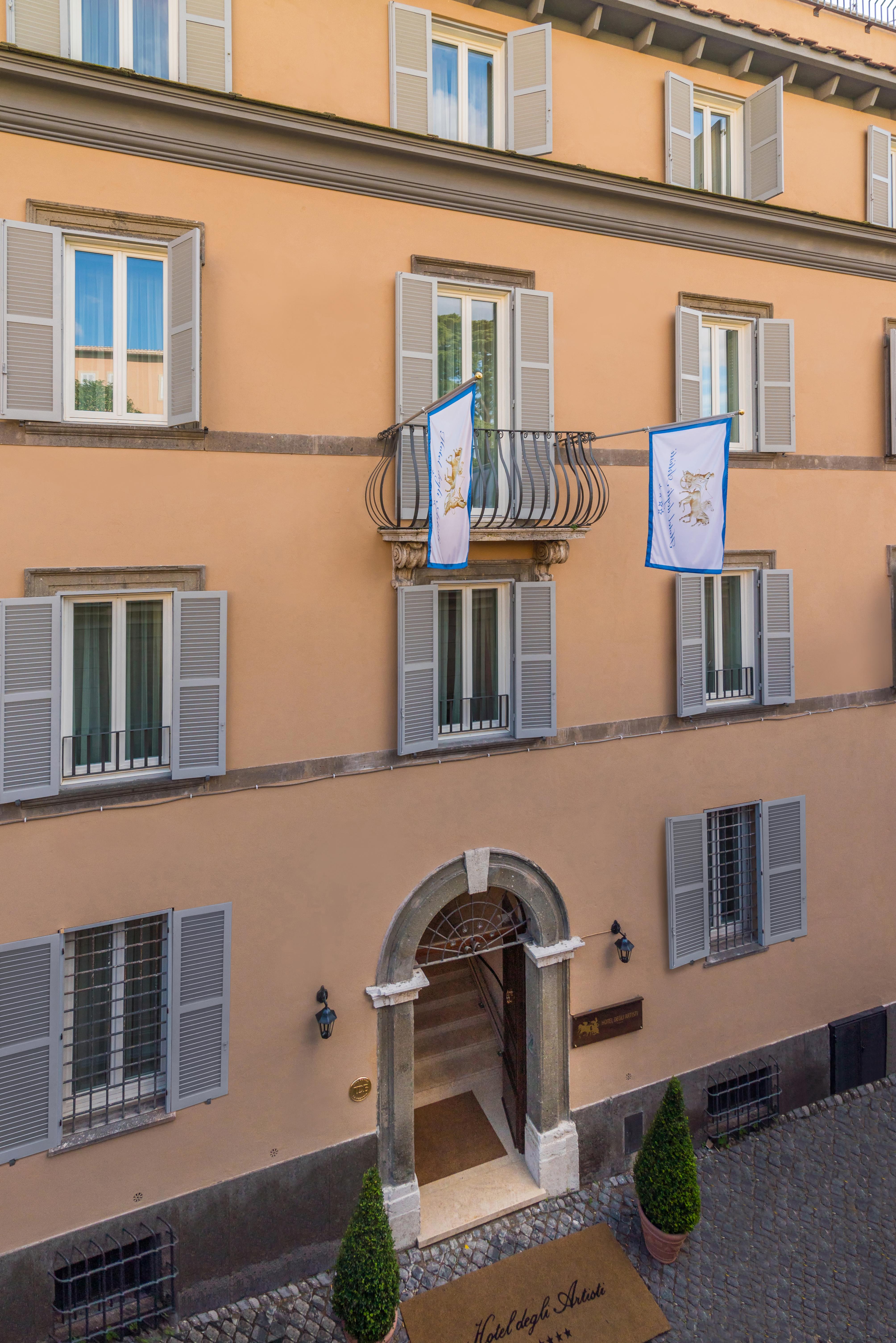 Hotel Degli Artisti Rome Exterior photo